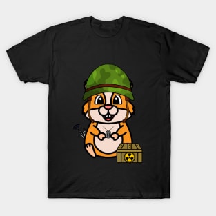 Army Hamster T-Shirt